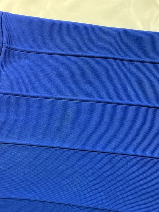 BCBGMaxAzria Royal Blue Bandage Bodycon Pencil Skirt Women’s Size S - Picture 6 of 9